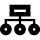 Black silhouette of a horse galloping.
