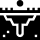 Silhouette of a man playing guitar.