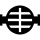 Silhouette of a person playing electric guitar.